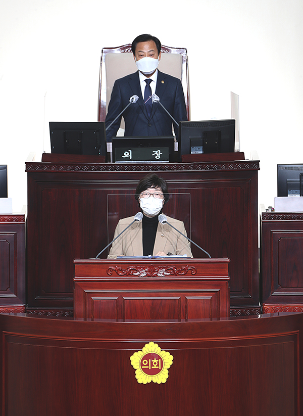 경기도의회 교육행정위원회 박옥분 의원(더불어민주당, 수원2)ⓒ경기타임스