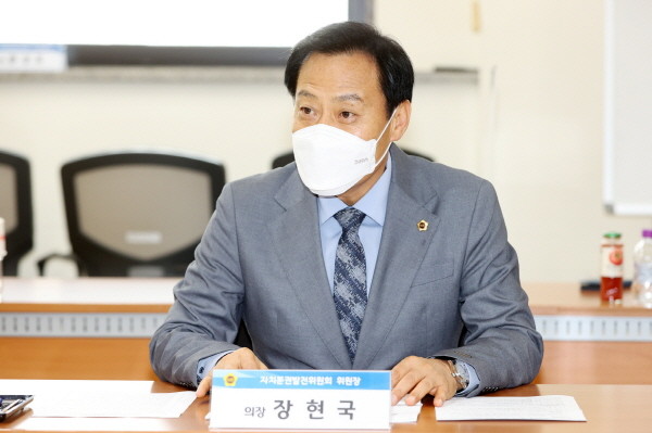 사진) 경기도의회 장현국 의장(더민주, 수원7)ⓒ경기타임스
