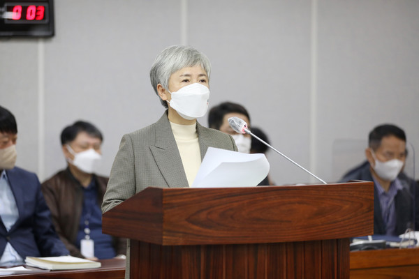 사진)수원시의회 윤경선 의원(진보당, 금곡·입북동)ⓒ경기타임스