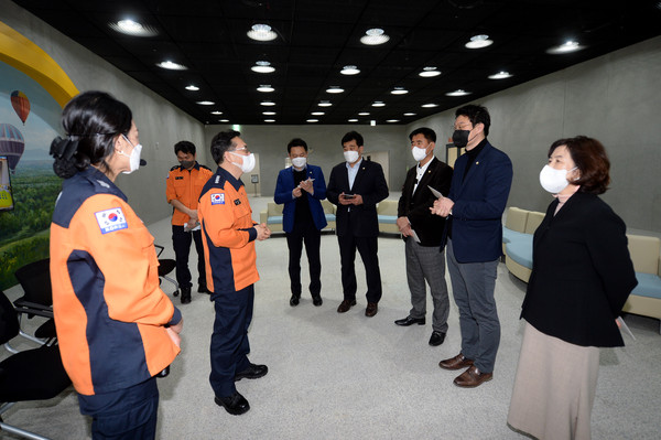 사진)오산시의회, 경기도 국민안전체험관 방문ⓒ경기타임스