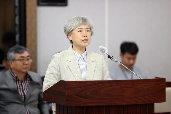 수원특례시의회 윤경선 의원(진보당, 평·금곡·호매실동)ⓒ경기타임스