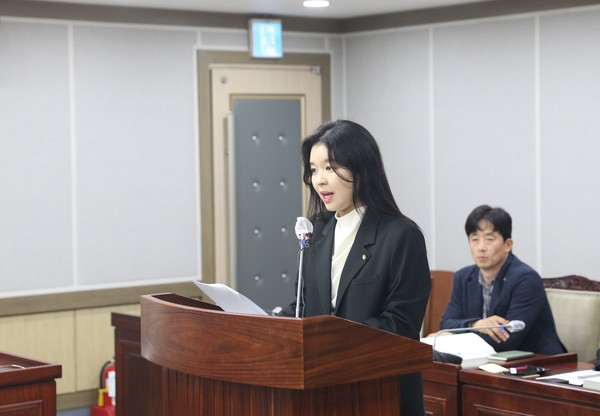 사진)수원시특례시의회 김소진 의원(국민의힘, 율천·서둔·구운·입북)ⓒ경기타임스