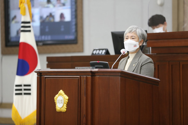  사진)수원시의회 윤경선 의원(진보당, 금곡·입북동)ⓒ경기타임스