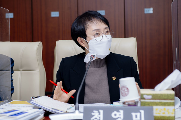 사진)경기도의회 안전행정위원회 천영미 의원(더불어민주당, 안산2)ⓒ경기타임스